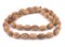 The Bead Chest Oval Olive Wood Beads from Bethlehem – Handcrafted in the Holy Land – 16 x 12mm, Natural – Perfect for Jewelry Making, Rosaries, Crafts & DIY Projects